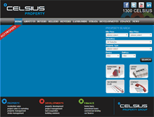 Tablet Screenshot of celsius.com.au